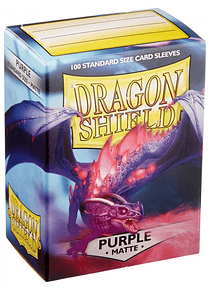 Dragon Shield (100) - Matte Purple