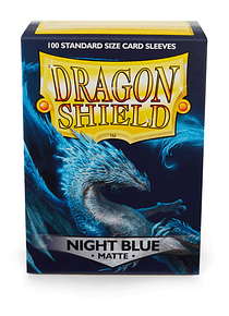 Dragon Shield (100) - Matte Night Blue
