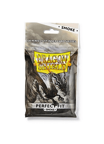 Dragon Shield (100) - Perfect Fit Inner Sleeves Smoke