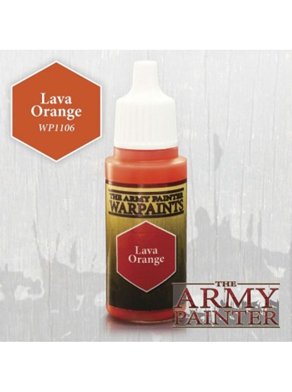 Warpaint Lava Orange