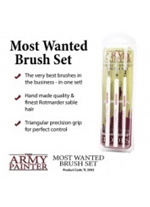 The Army Painter Most Wanted Brush Set