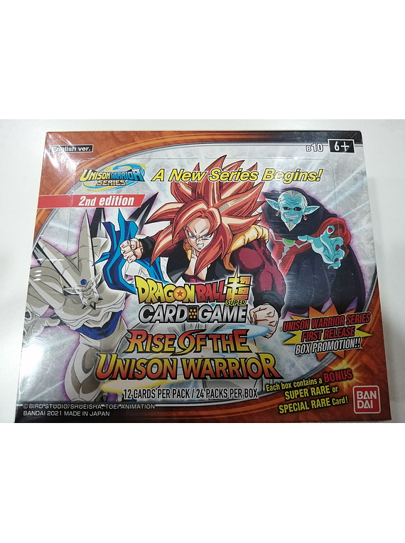 Dragon Ball Super Card Game - Rise of the Unison Warrior 2nd Edition