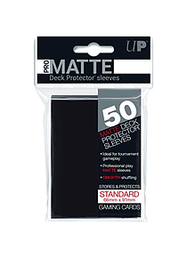 Ultra Pro - Standard Matte Sleeves Black (50)
