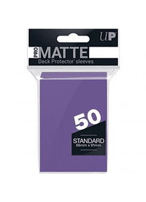 Ultra Pro - Standard Matte Sleeves Purple (50)