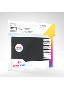 Gamegenic Prime Sleeves Standard Matte Black (100)