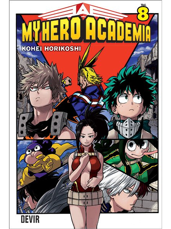 My Hero Academia volume 8
