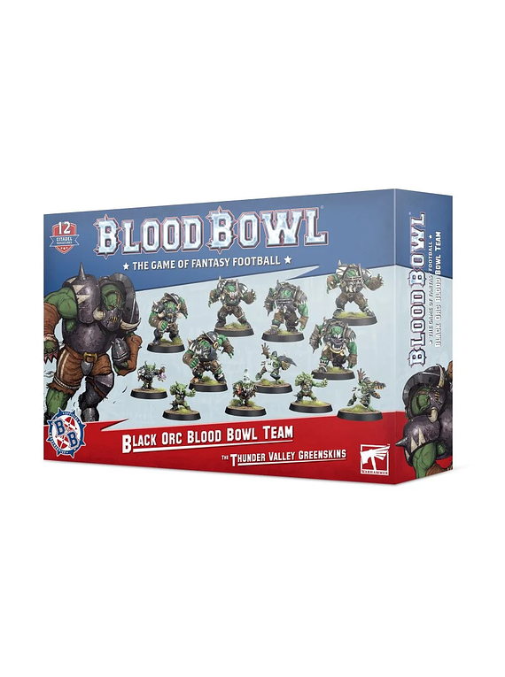 Black Orc Blood Bowl Team: The Thunder Valley Greenskins