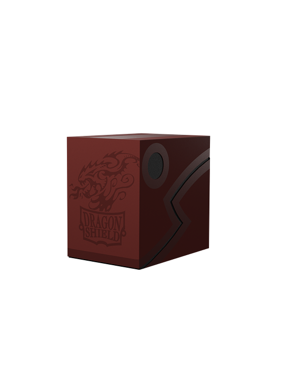 Dragon Shield Double Shell - Blood Red/Black 150+