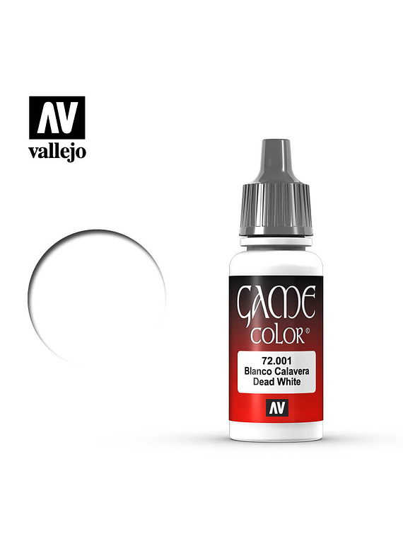 Tinta Vallejo Game Color - Dead White