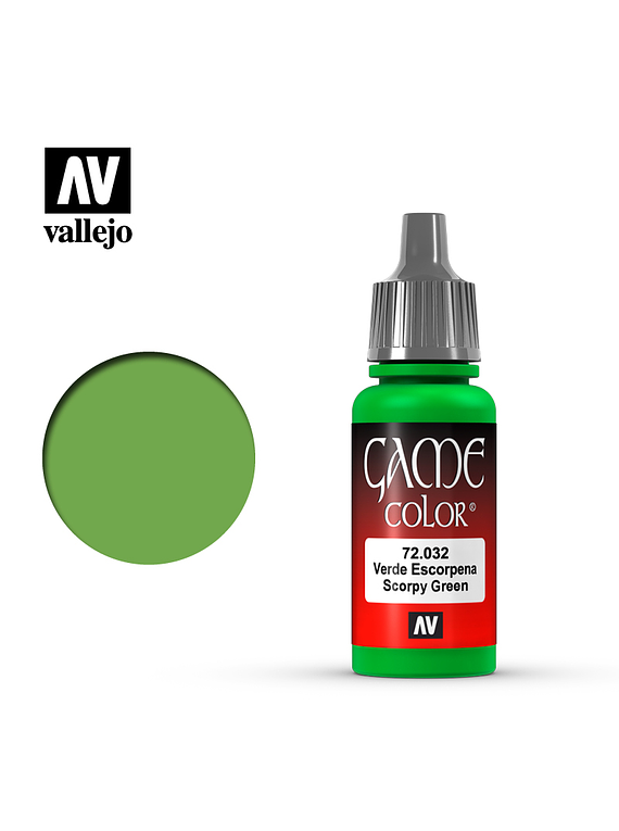 Tinta Vallejo Game Color - Scorpy Green