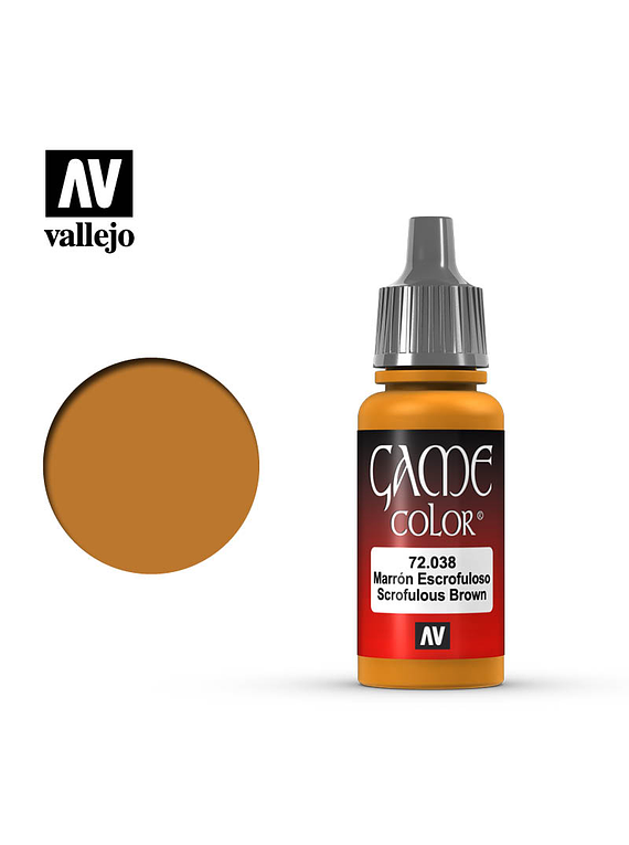 Tinta Vallejo Game Color - Scrofulous Brown