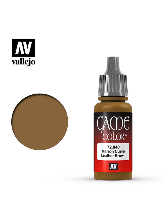 Tinta Vallejo Game Color - Leather Brown