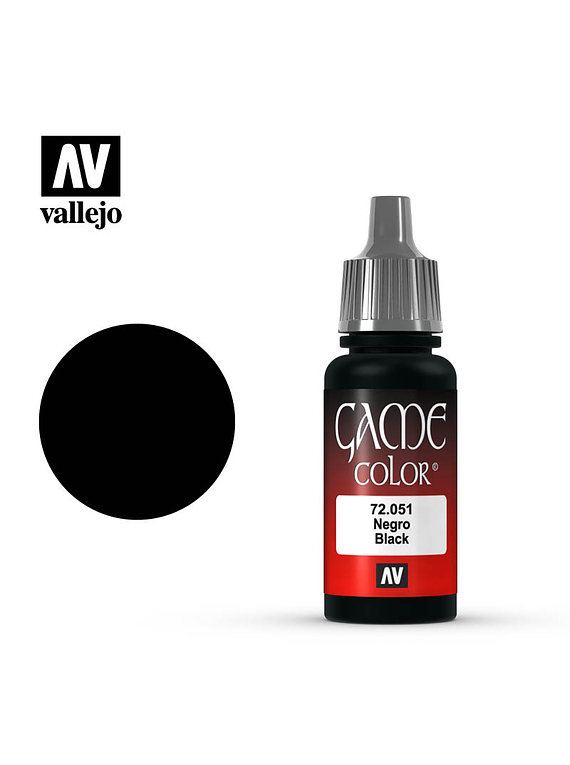 Tinta Vallejo Game Color - Black