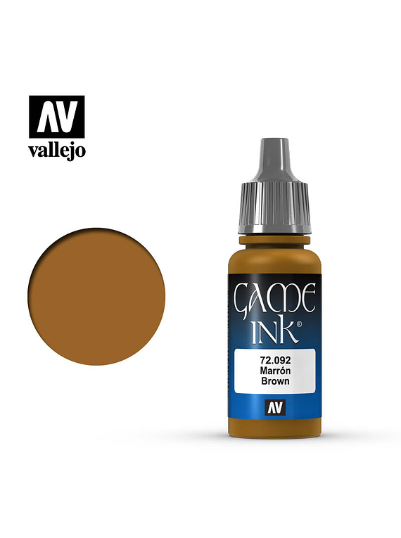 Tinta Vallejo Game Color - Brown Ink