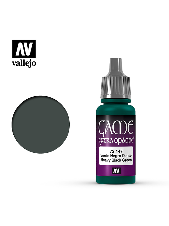 Tinta Vallejo Game Color - Heavy Black Green