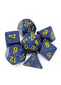 Chessex Speckled Polyhedral 7-Die Set - Twilight