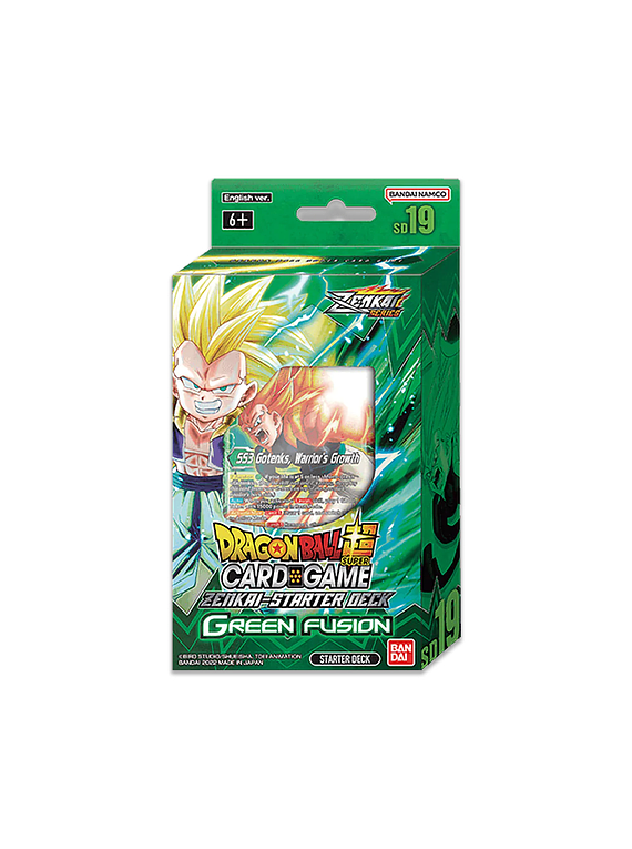 Dragon Ball Super Card Game - Zenkai Starter Deck 19 - Green Fusion
