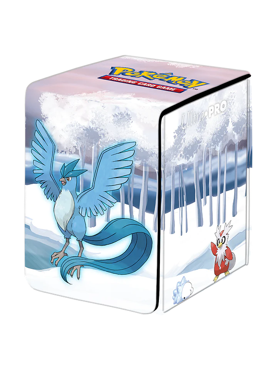 GALLERY SERIES FROSTED FOREST ALCOVE FLIP DECK BOX FOR POKÉMON