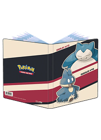 Snorlax and Munchlax 4-Pocket Portfolio for Pokémon
