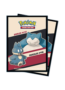 Snorlax and Munchlax Standard Deck Protector Sleeves (65ct) for Pokémon