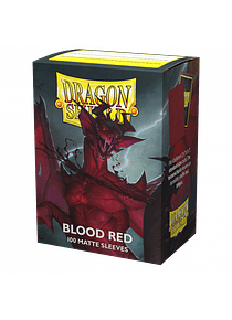 Dragon Shield (100) - Matte Blood Red
