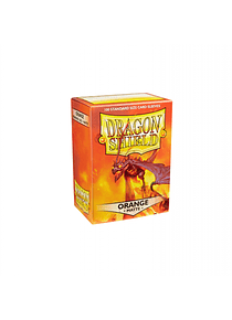 Dragon Shield (100) - Matte Orange