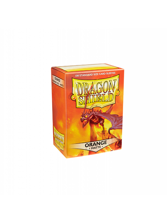 Dragon Shield (100) - Matte Orange