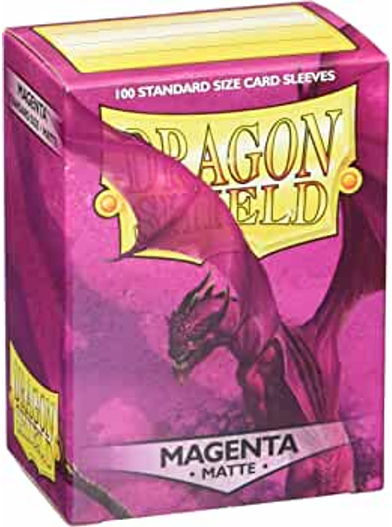 Dragon Shield (100) - Magenta Matte