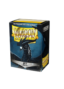 Dragon Shield (100) - Jet Matte