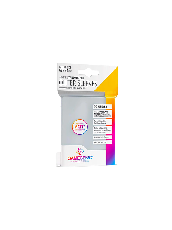 Gamegenic Outer Sleeves - Matte Standard Size