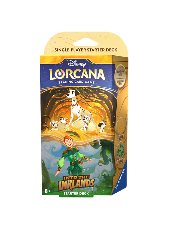 Disney Lorcana - Into the Inklands: Amber and Emerald Starter Deck