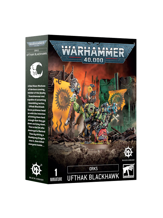 Warhammer 40K - Orks Ufthak Blackhawk