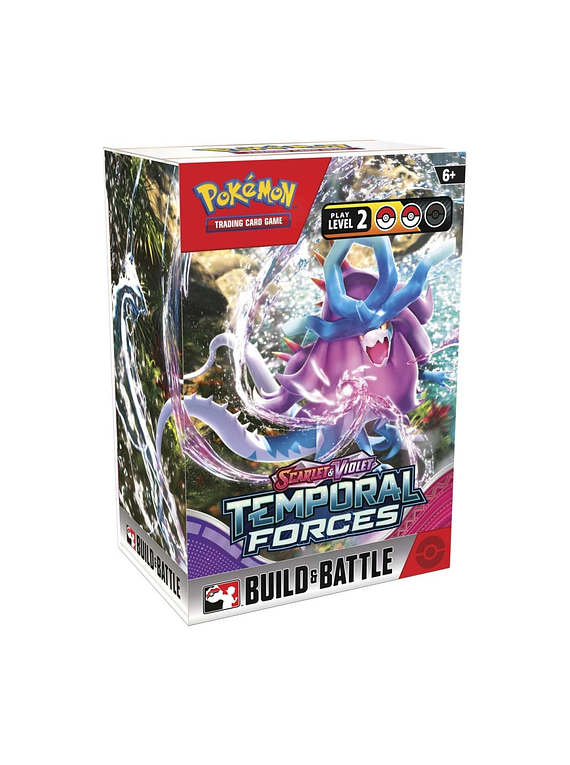 Pokémon TCG: Scarlet & Violet -Temporal Forces Build & Battle Box