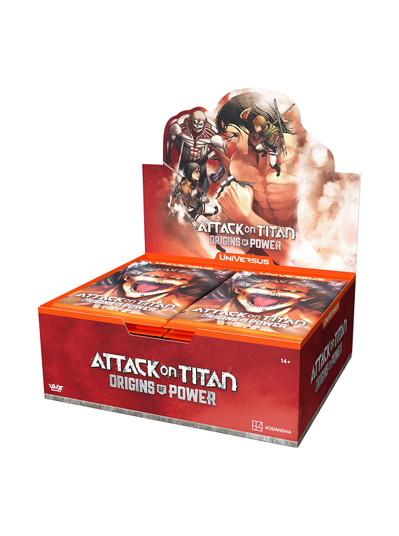 Attack on Titan - Origins of Power Booster Box