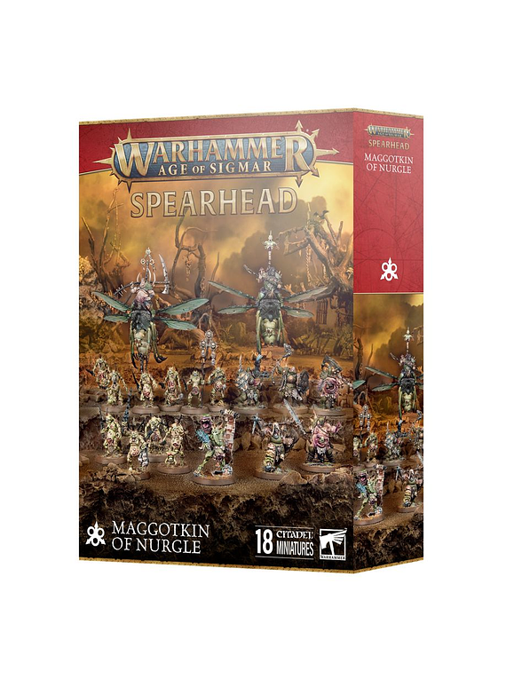 Warhammer Age of Sigmar - Spearhead : Maggotkin of Nurgle