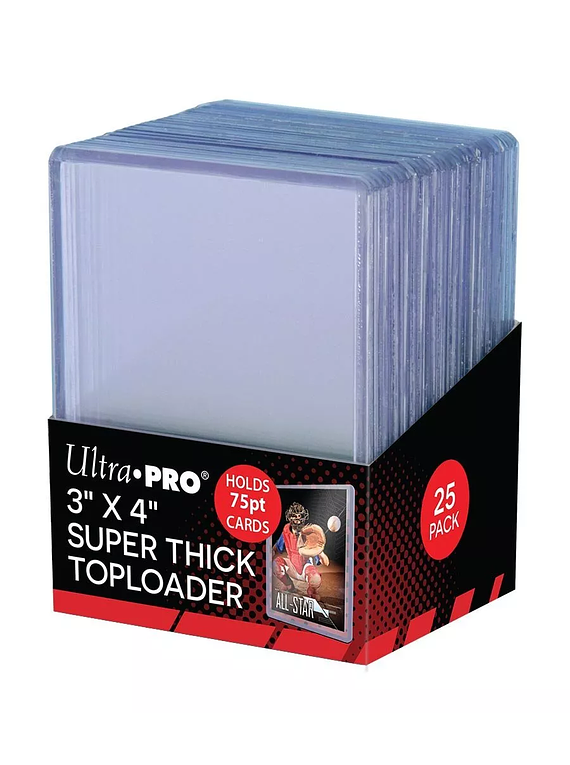 Ultra Pro -  3 x 4 Super Thick Toploader