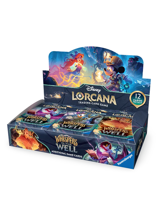 Disney Lorcana TCG -  Whispers in the Well Booster Box