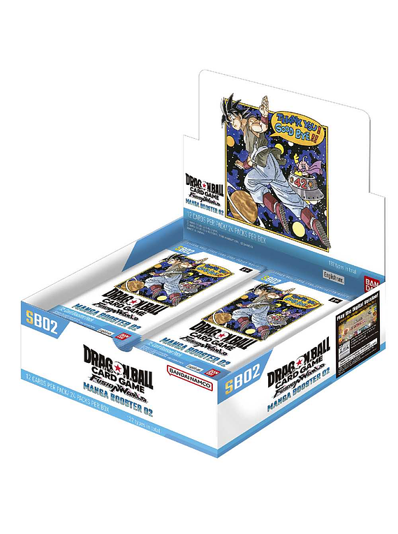 Dragon Ball Super Card Game - Fusion World SB02 Manga Booster Display (24 packs)