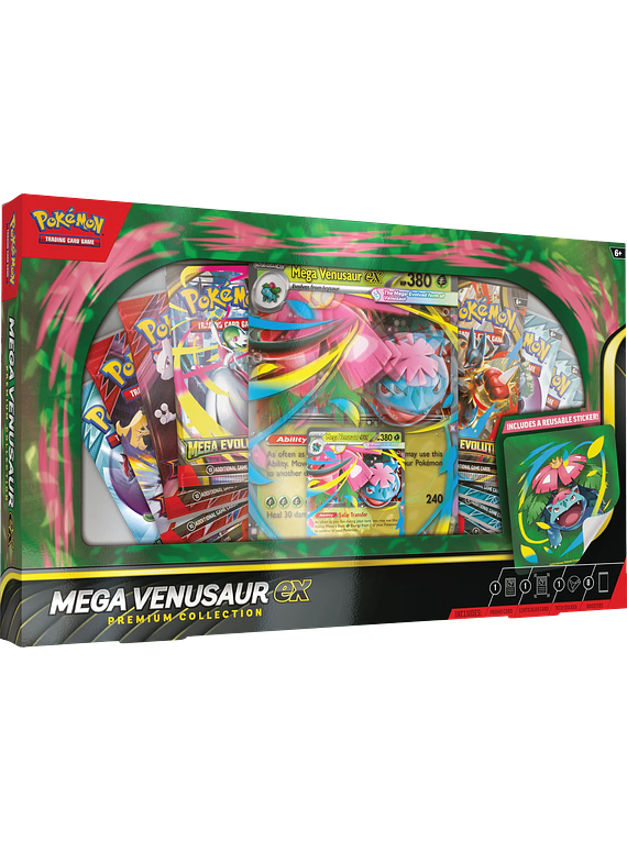 Pokémon TCG: Mega Venusaur ex Premium Collection - EN