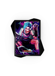 Riftbound: League of Legends TCG - Origins Jinx Art Sleeves (100 Sleeves)