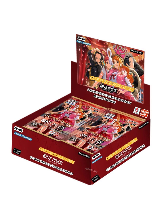 ONE PIECE CARD GAME - EB03 EXTRA BOOSTER DISPLAY (24 PACKS)