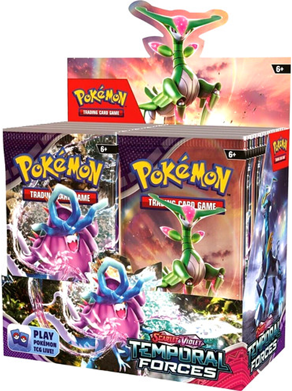 Pokémon TCG: Scarlet & Violet - Temporal Forces Booster Box