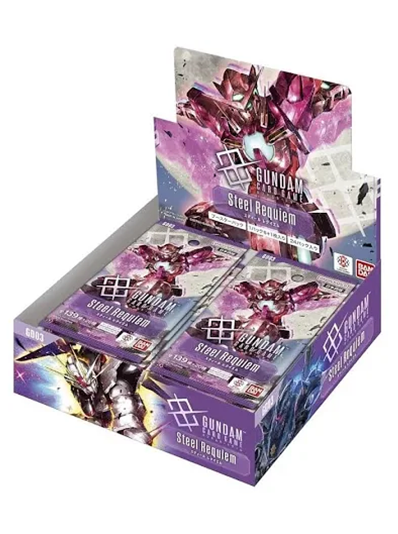 Gundam Card Game - Steel Requiem (GD03) - Booster Box