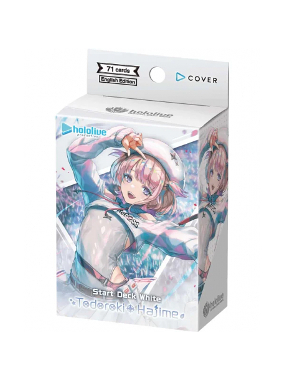 Hololive Official Card Game - Start Deck White Todoroki Hajime