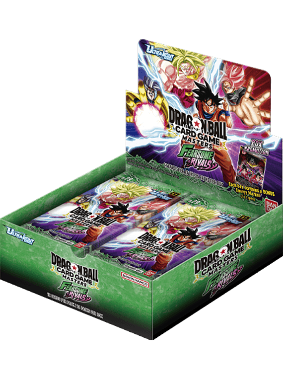DragonBall Super Card Game -  Fearsome Rivals Booster Display (24 Packs)