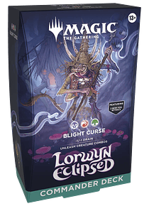 MTG - Lorwyn Eclipsed Commander Deck - Blight Curse 
