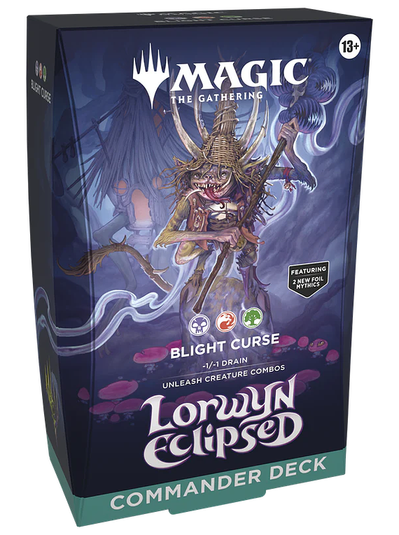 MTG - Lorwyn Eclipsed Commander Deck - Blight Curse 