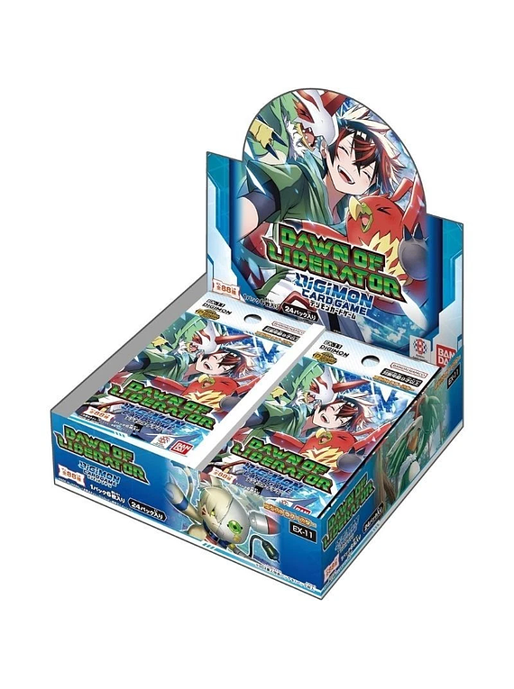 Digimon Card Game - Dawn of Liberator EX11 Extra Booster Display (24 Packs)