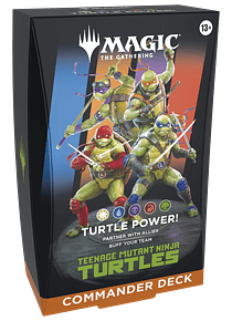 MTG - Teenage Mutant Ninja Turtles Commander Deck - Turtle Power!