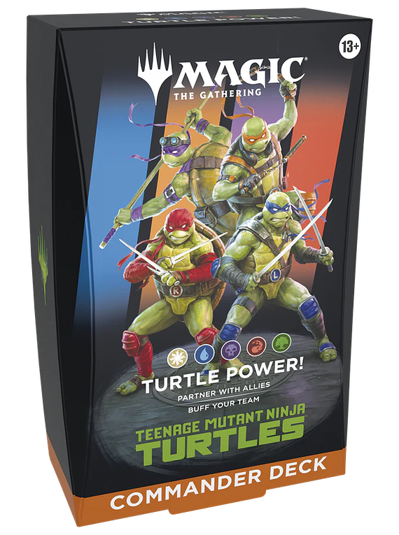 MTG - Teenage Mutant Ninja Turtles Commander Deck - Turtle Power!